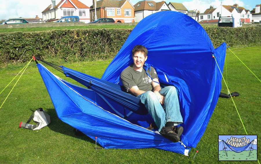 Handy Hammock Tent: Hamaca y carpa integrada