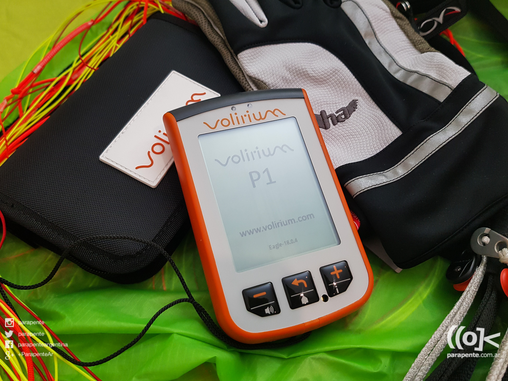 Volirium P1 Smartvario Volirium lanza un nuevo altivariómetro-GPS integrado a una novedosa y completa computadora de vuelo con pantalla táctil.