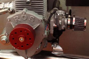 ROS a inyección ROS motor Italia presentó su nuevo desarrollo de motor a inyección de 100cc con arranque eléctrico en la Coupe Icare.